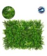 GLOBOSTAR® BUXUS 78412 Τεχνητό Πάνελ Φυλλωσιάς - Κάθετος Κήπος Καυκάσιο Πυξάρι, Φτέρη & Tokyo Sun - Πράσινο - Μ60 x Υ9 x Π40cm - Πράσινο - Μ60 x Υ9 x Π40cm